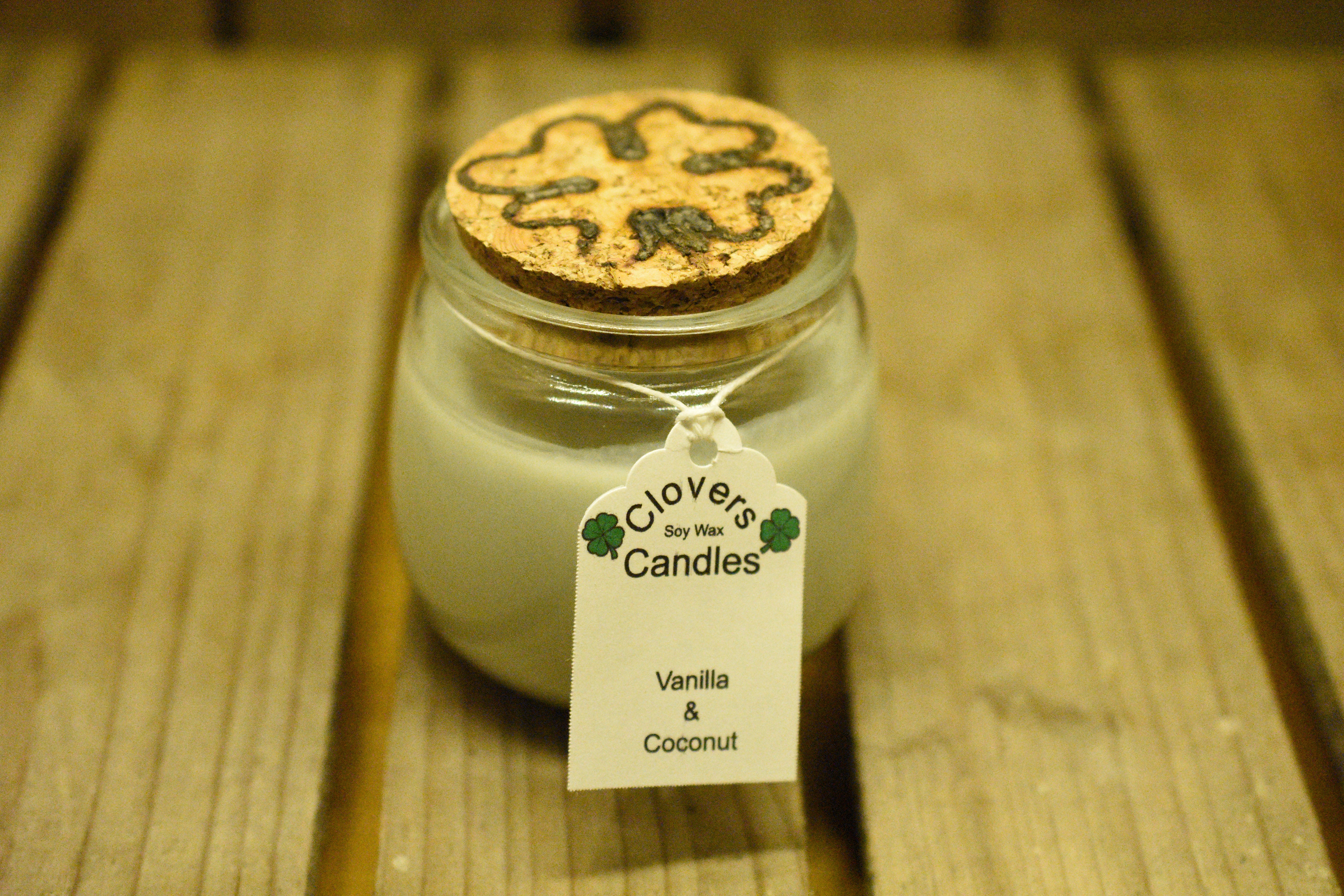 Vanilla & Coconut 6oz Candle